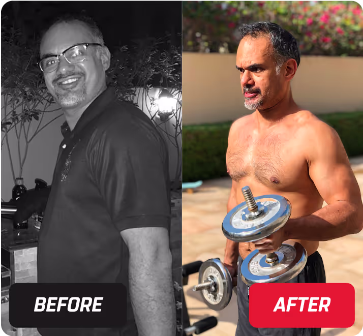 Shaan - Lost 15kg with Personal Trainers Dubai