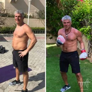 Real Client Transformation Personal Trainer Dubai